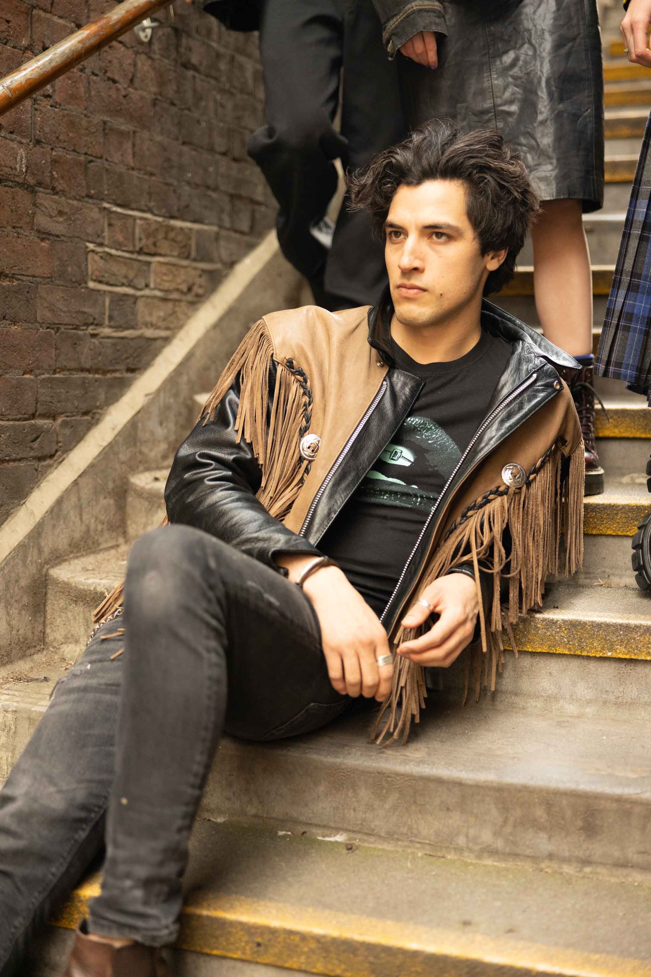 ジャケット・アウター 00s archive in the attic leather jacket In the Attic Jacket | eBay