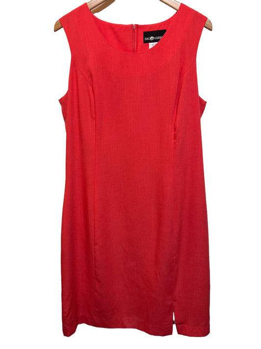 Sag Harbor Women’s Red Dress (Size XL)