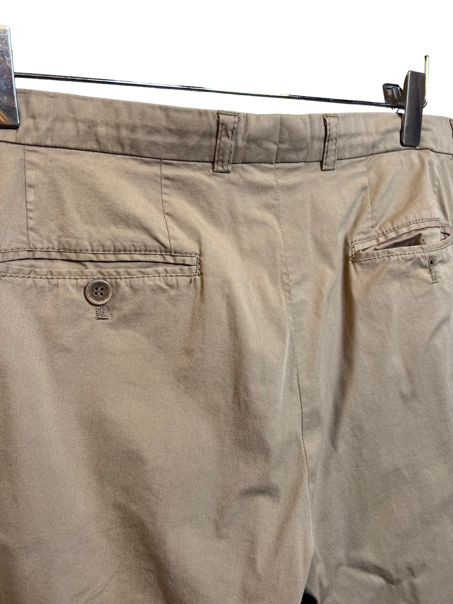 Women’s Tan Straight Leg Trousers (W32)