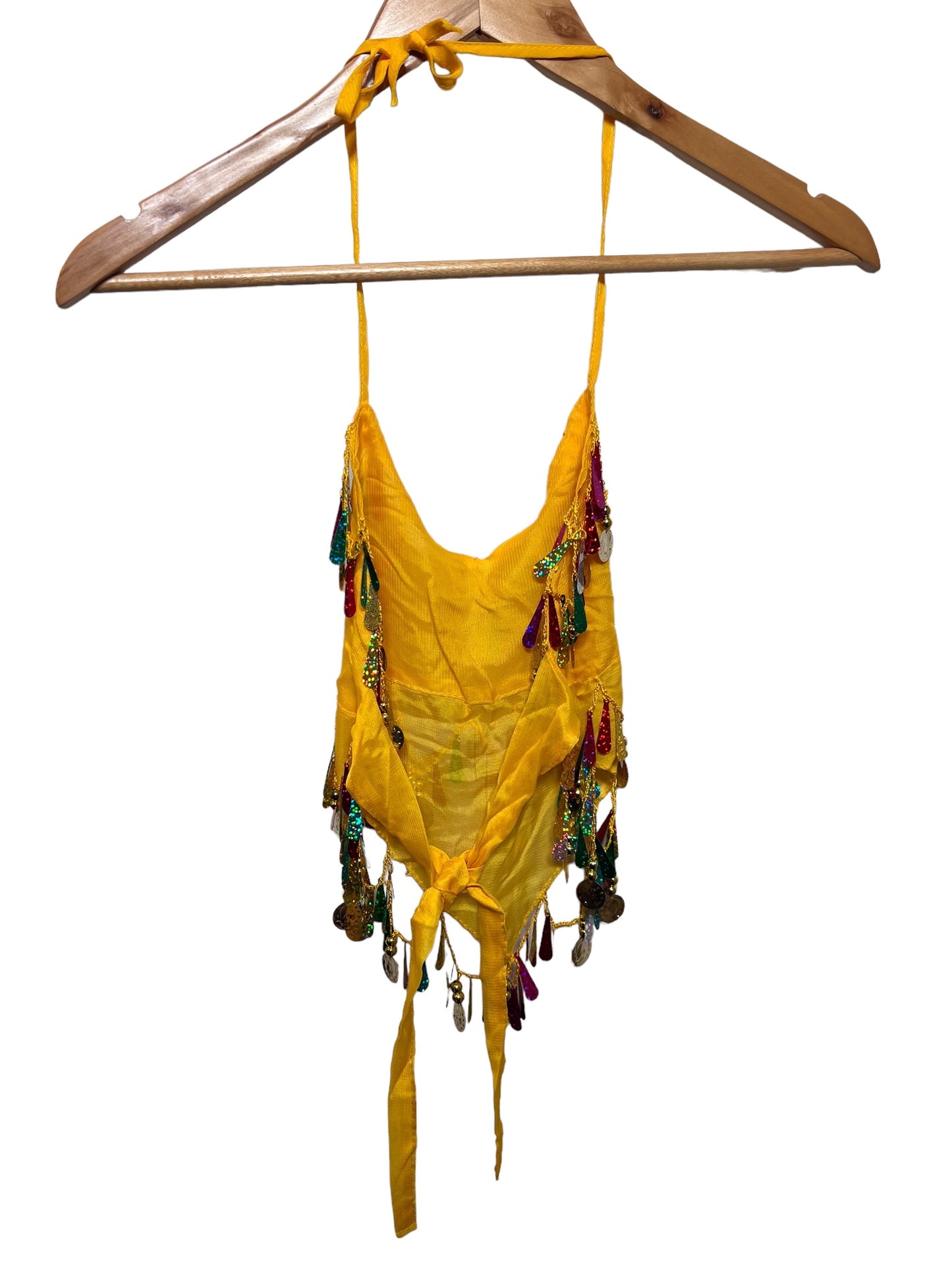 Halter Neck Tie Top (Size XS/S)