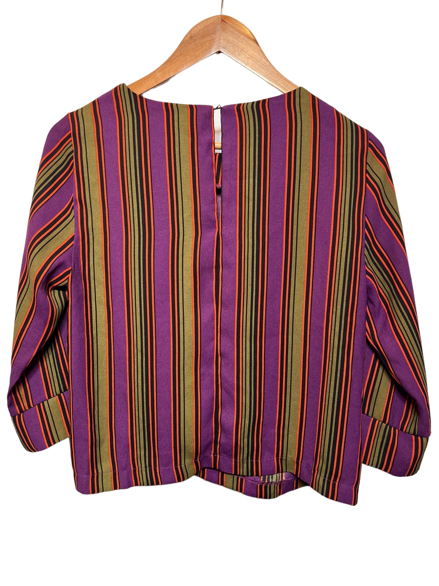 Women’s Striped Long Sleeved Top (Size L)