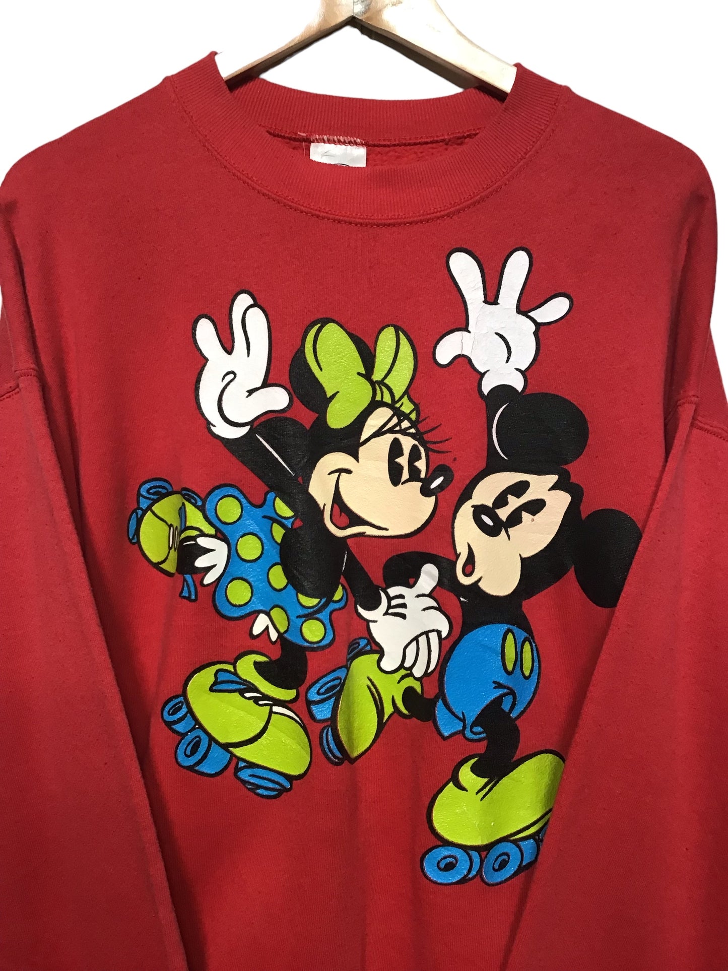 Mickey and Minnie Mouse Disney Sweatshirt (Size L)