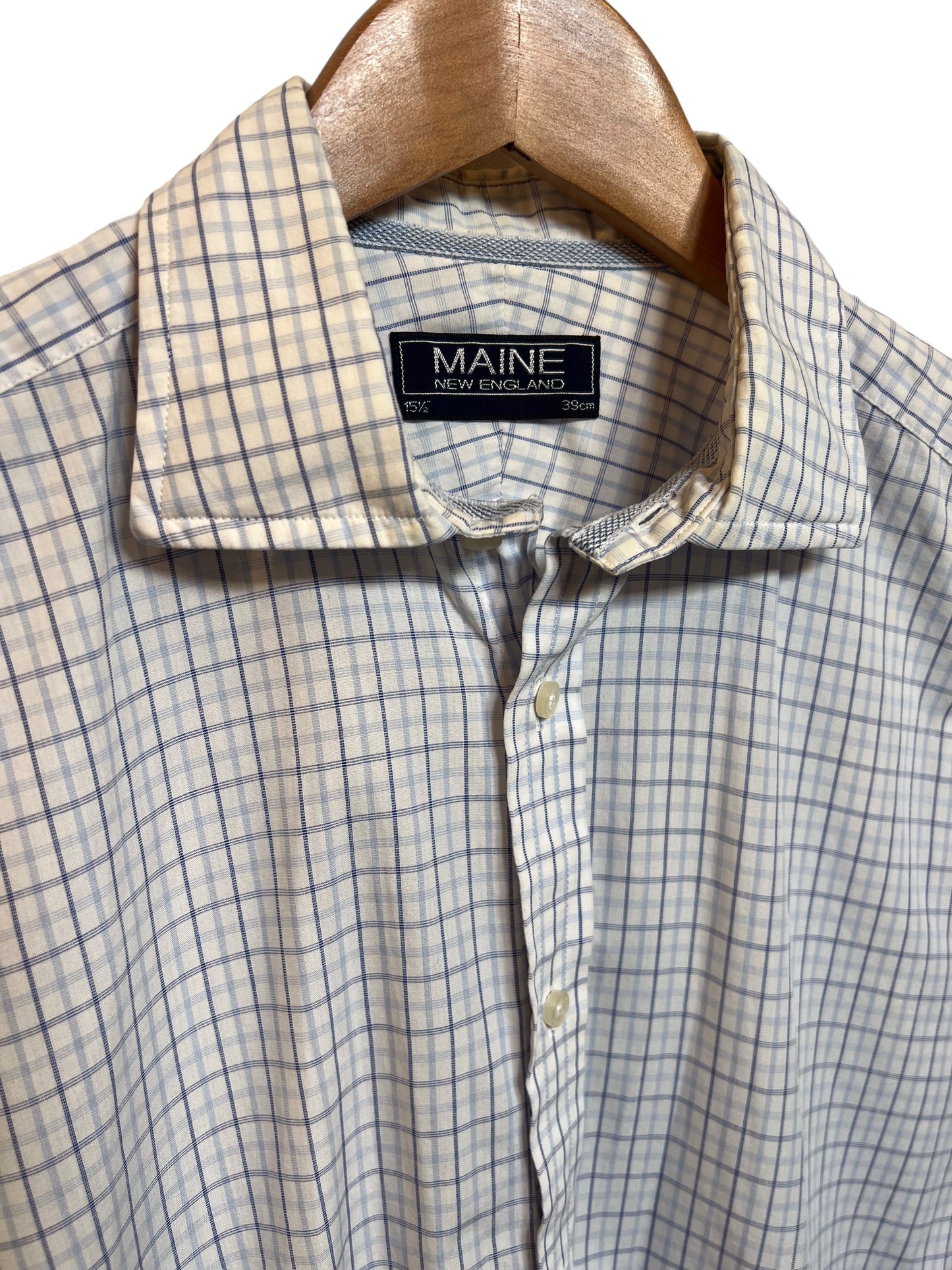 Maine England Men’s Formal Long Sleeve Shirt (Size XL)