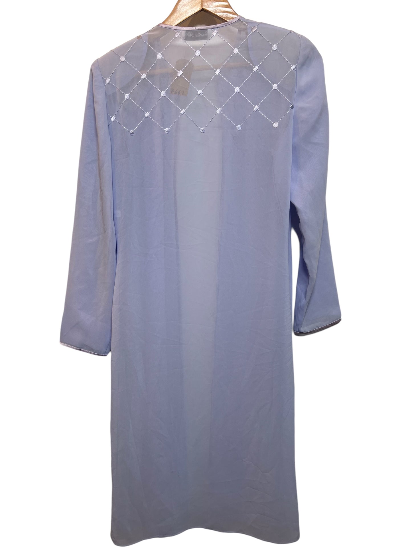 Women’s Blue Beach Gown (Size L)