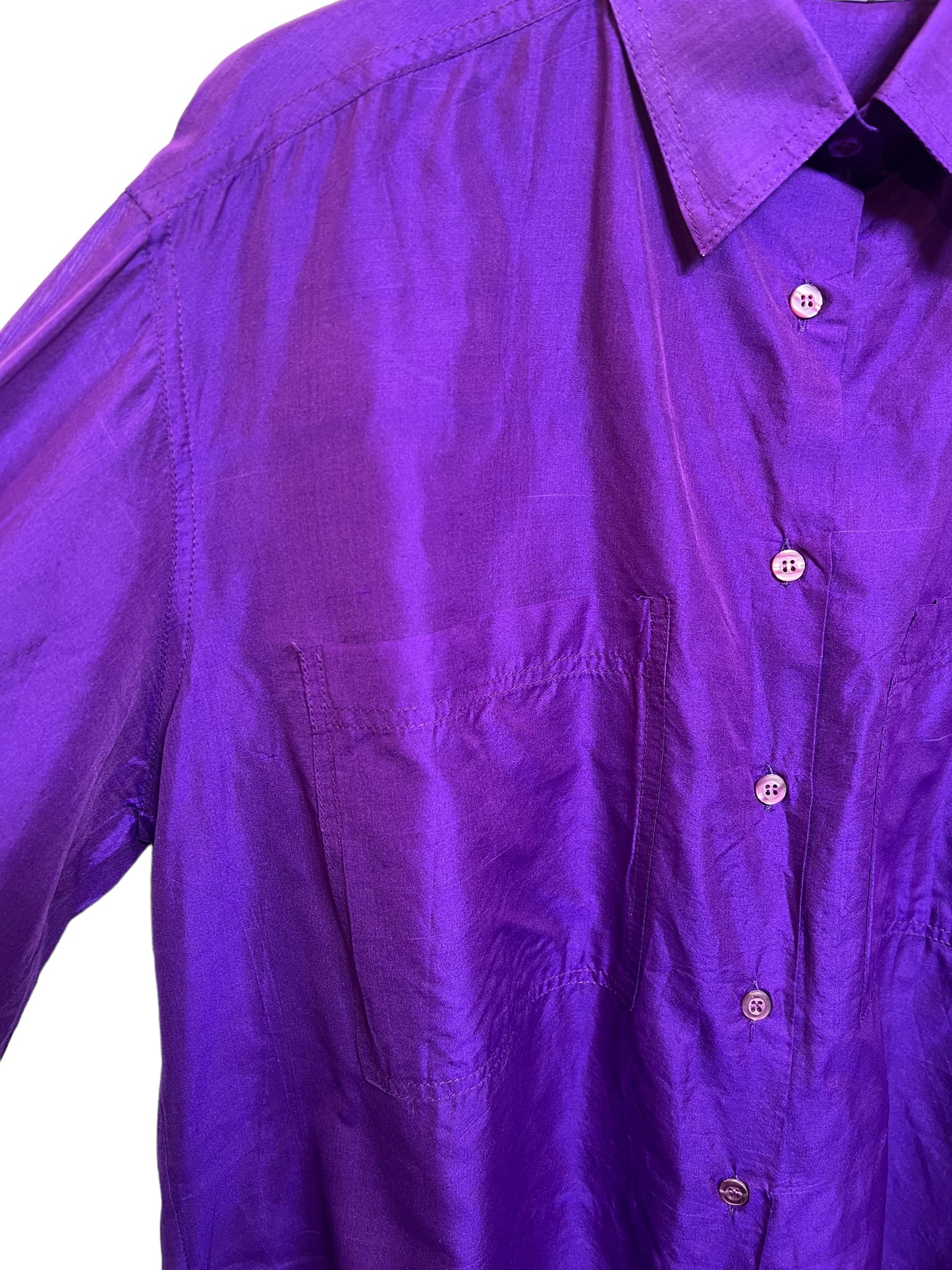 Women’s Purple Long sleeve Shirt (Size XL)