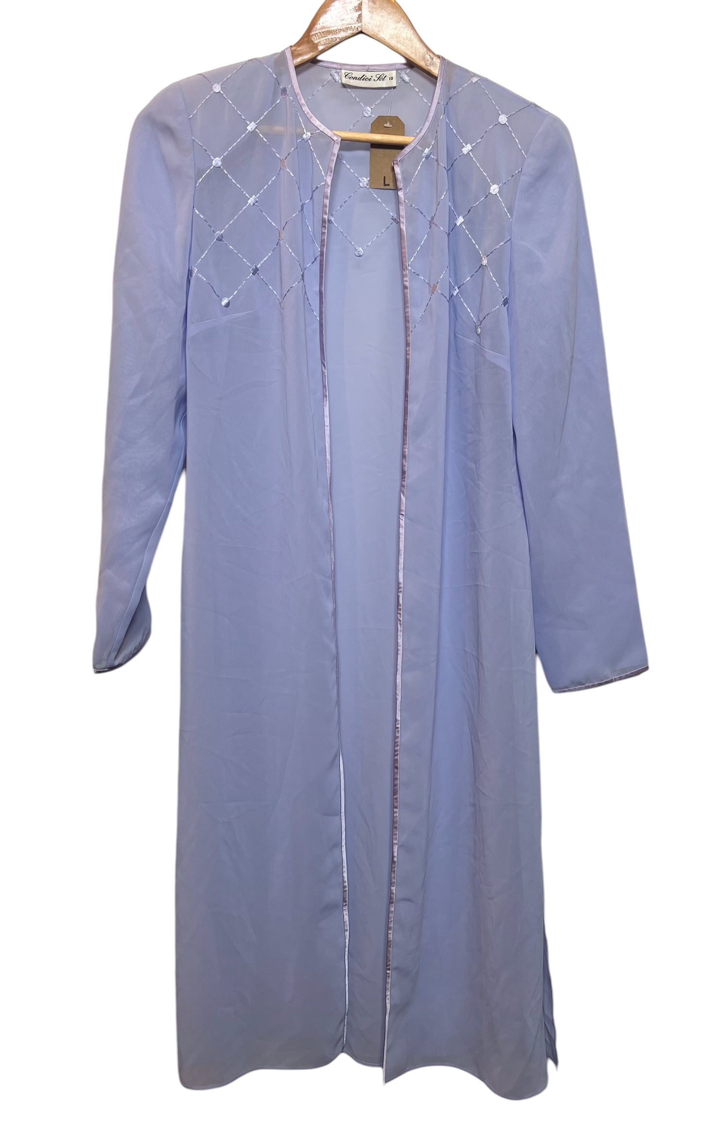 Women’s Blue Beach Gown (Size L)