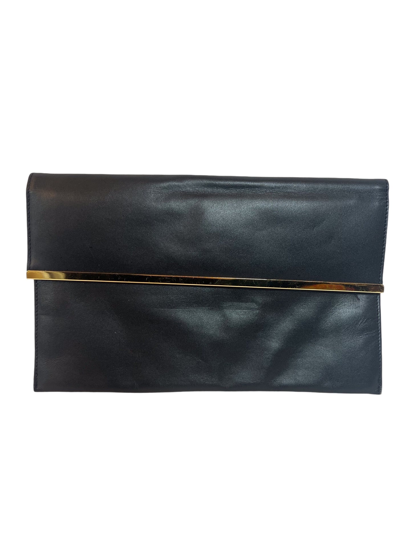 Asos Black Thin Clutch Bag