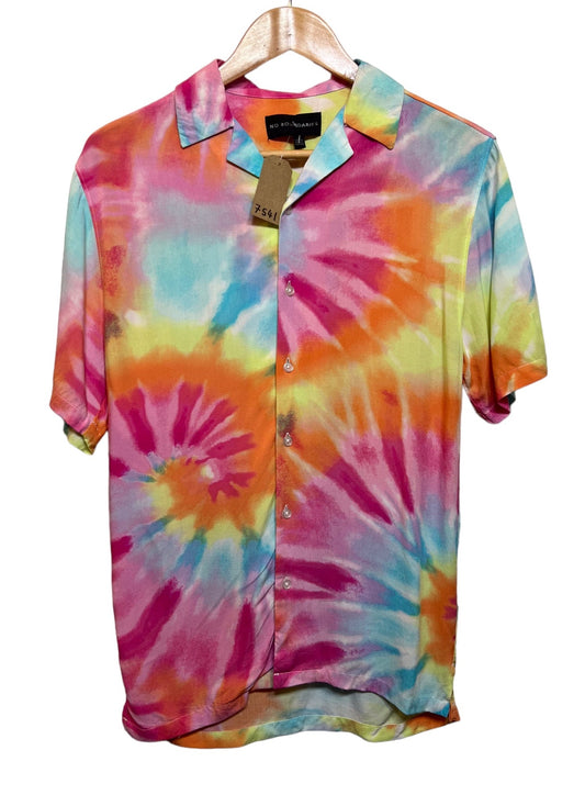 Tie Dye Hawaiian Shirt (Size XS)