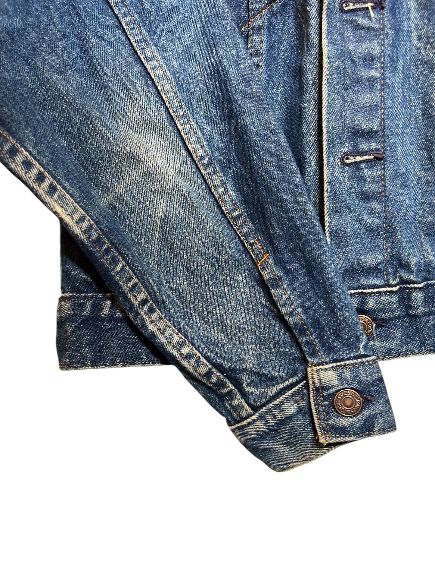 Levi Dark Blue Denim Women’s Jacket (Size M)