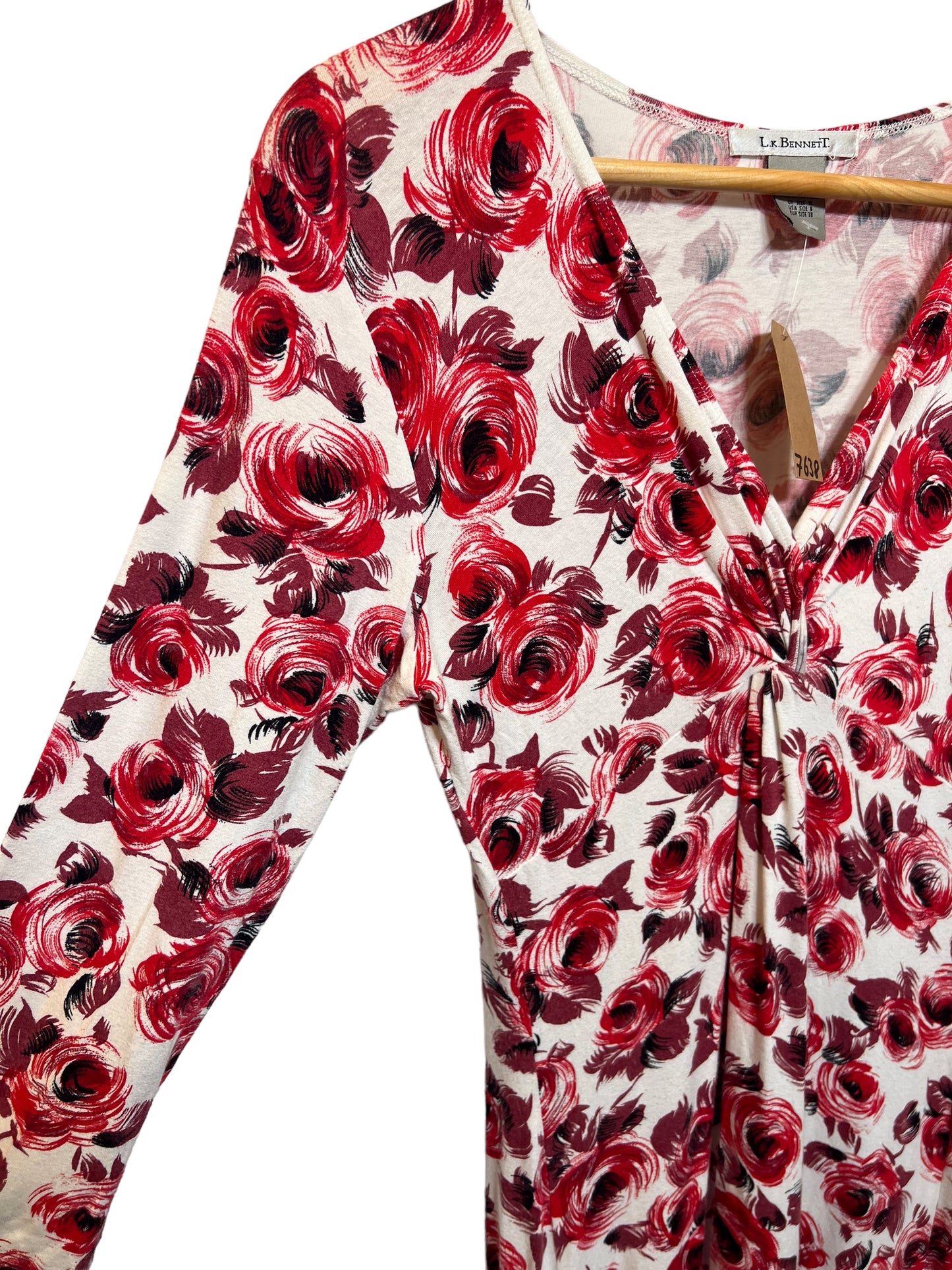 L.K Bennett Women’s Rose Flower Dress (Size M)