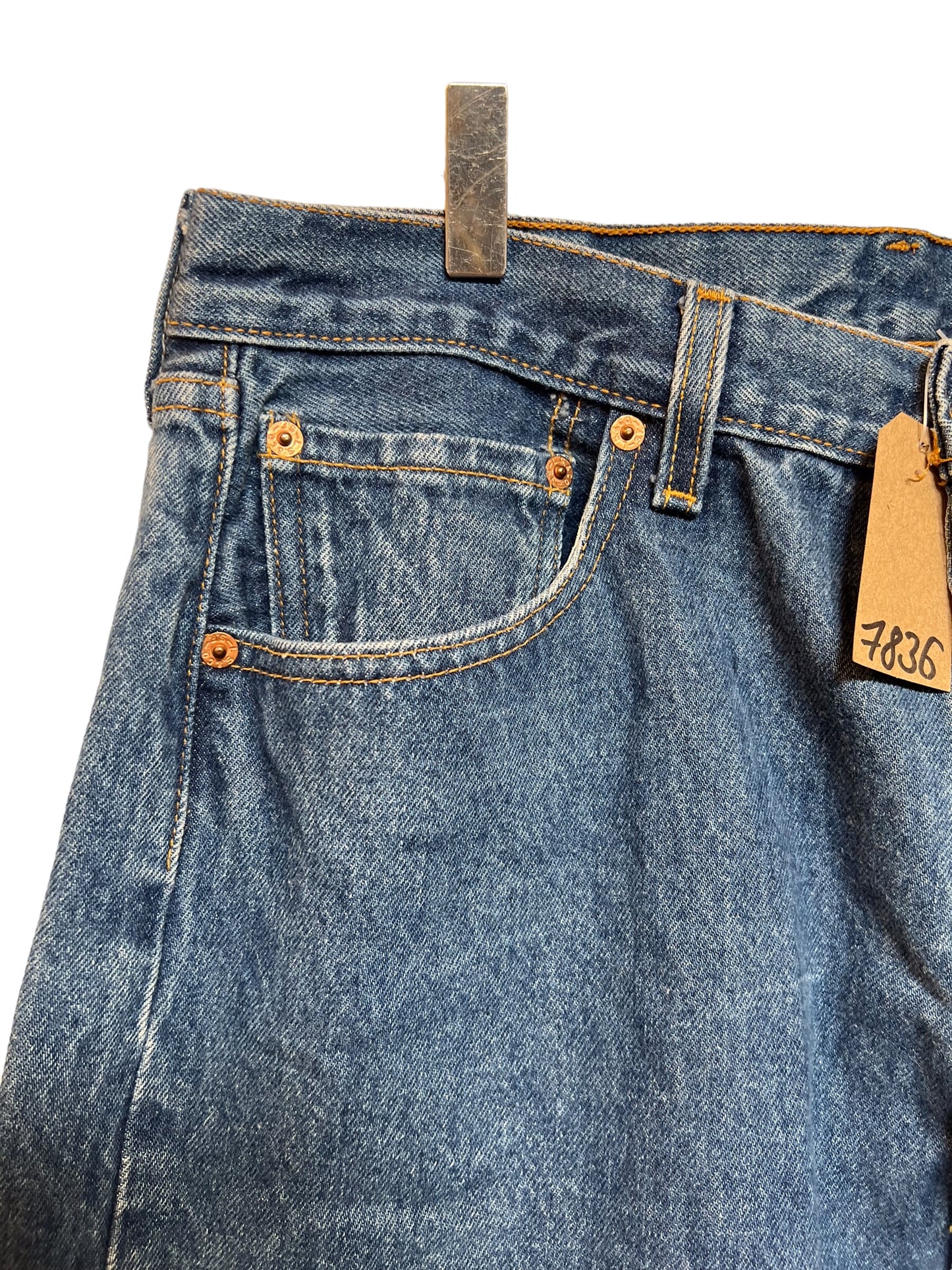 Levi's 501 Blue Jeans (35x30)