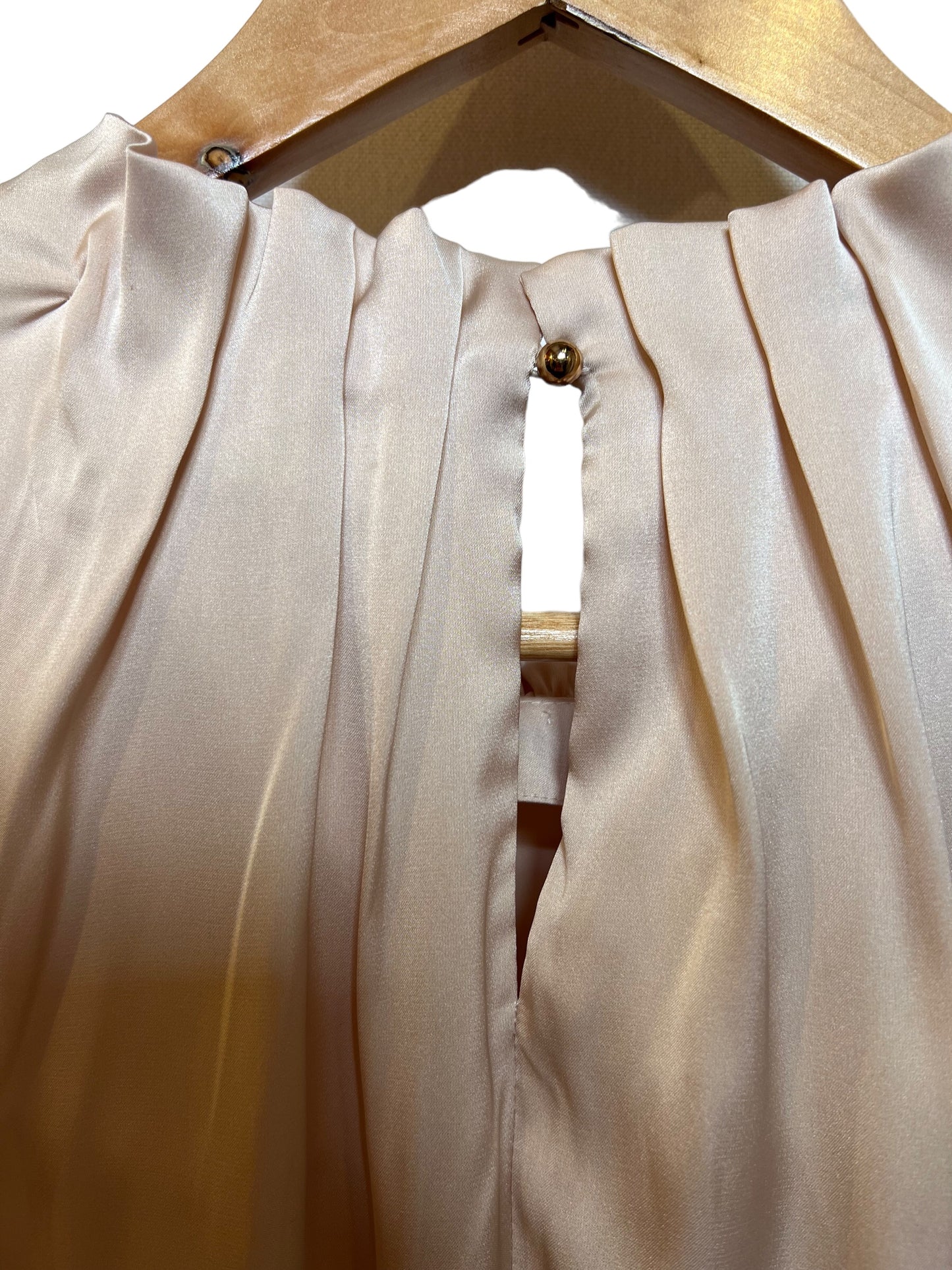 Comma, Cream Top (Size L)