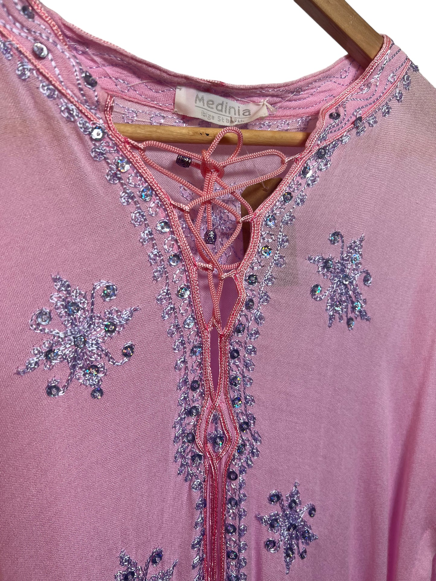 Medinia Pink Beach Gown (Size L)