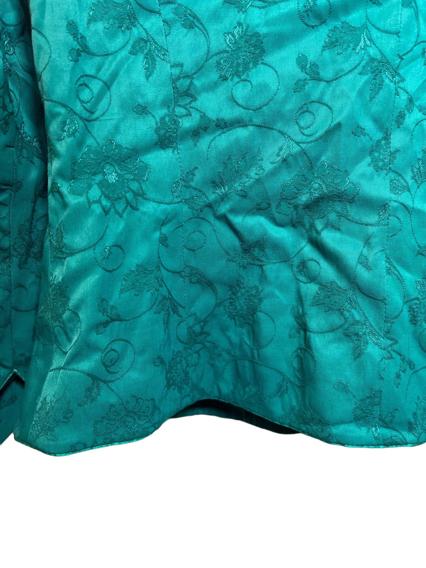 Zeddra Women's Floral Blue Blazer (Size S)