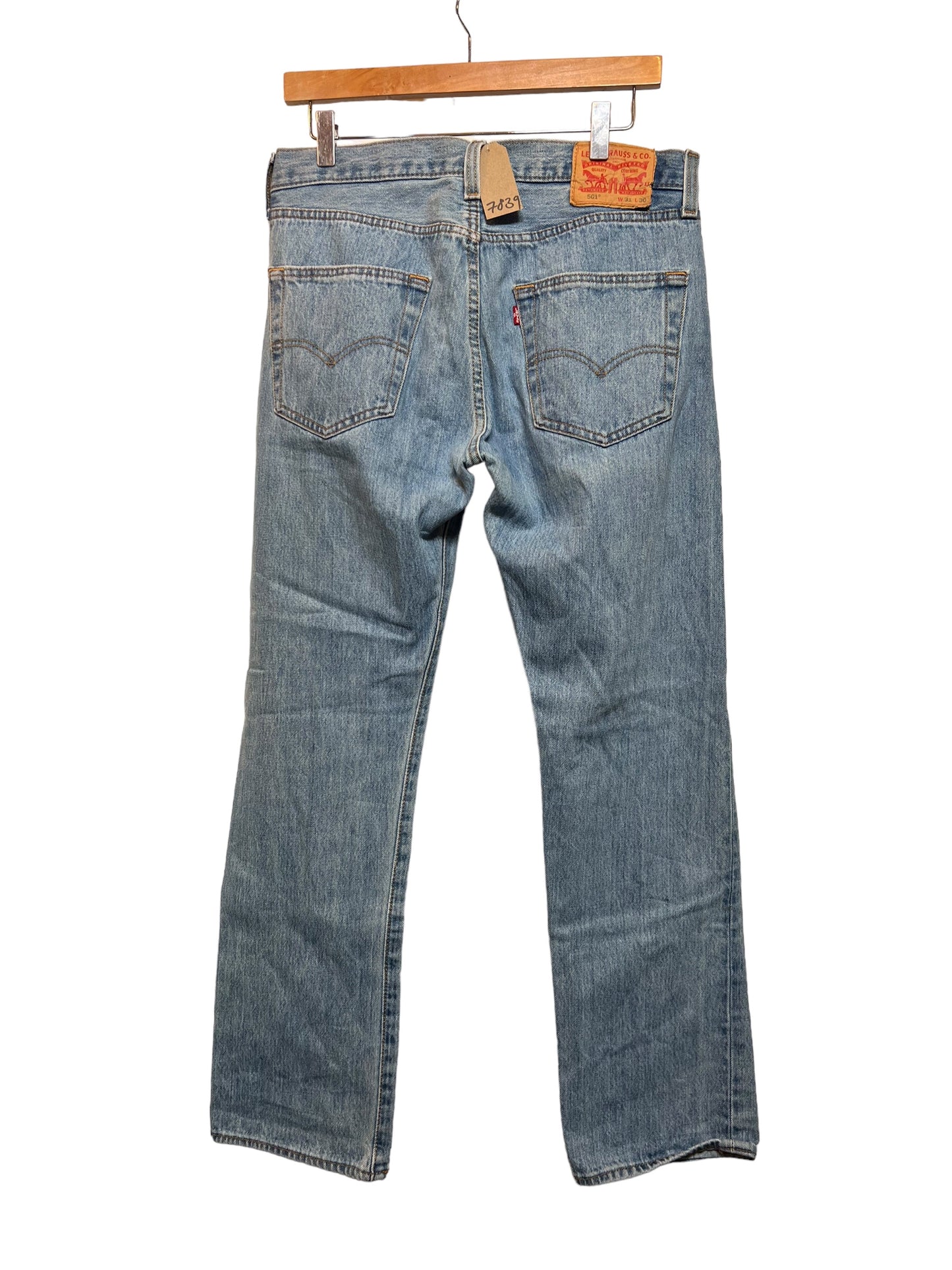 Levi's 501 Blue Jeans (32x30)