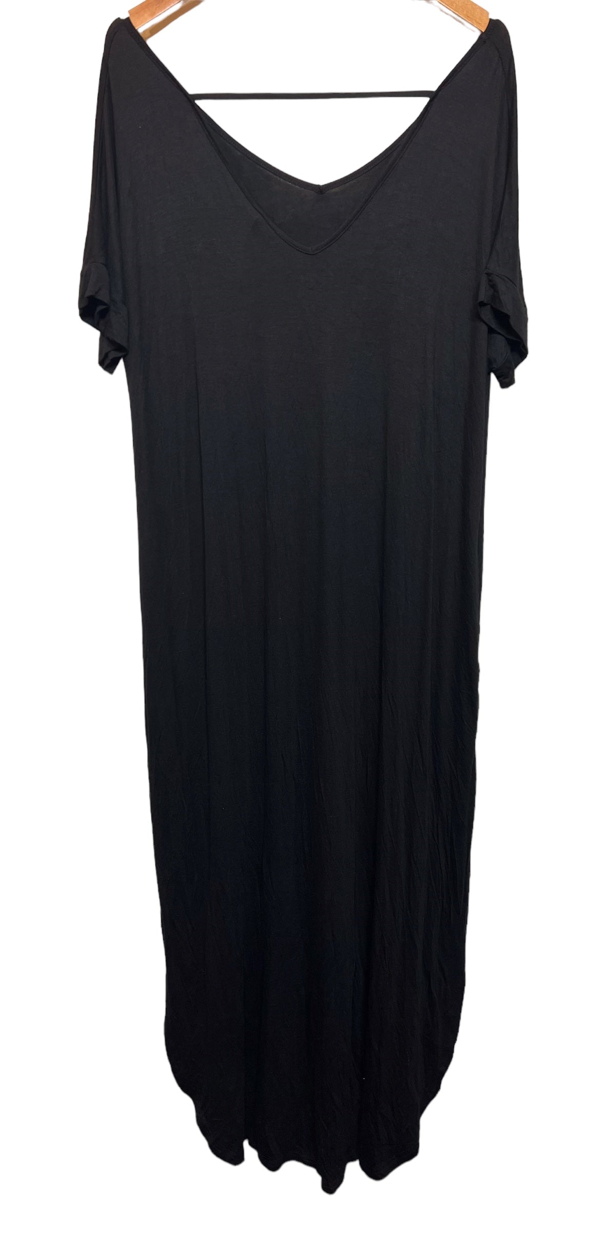 Grecerelle Black Dress (Size XL)