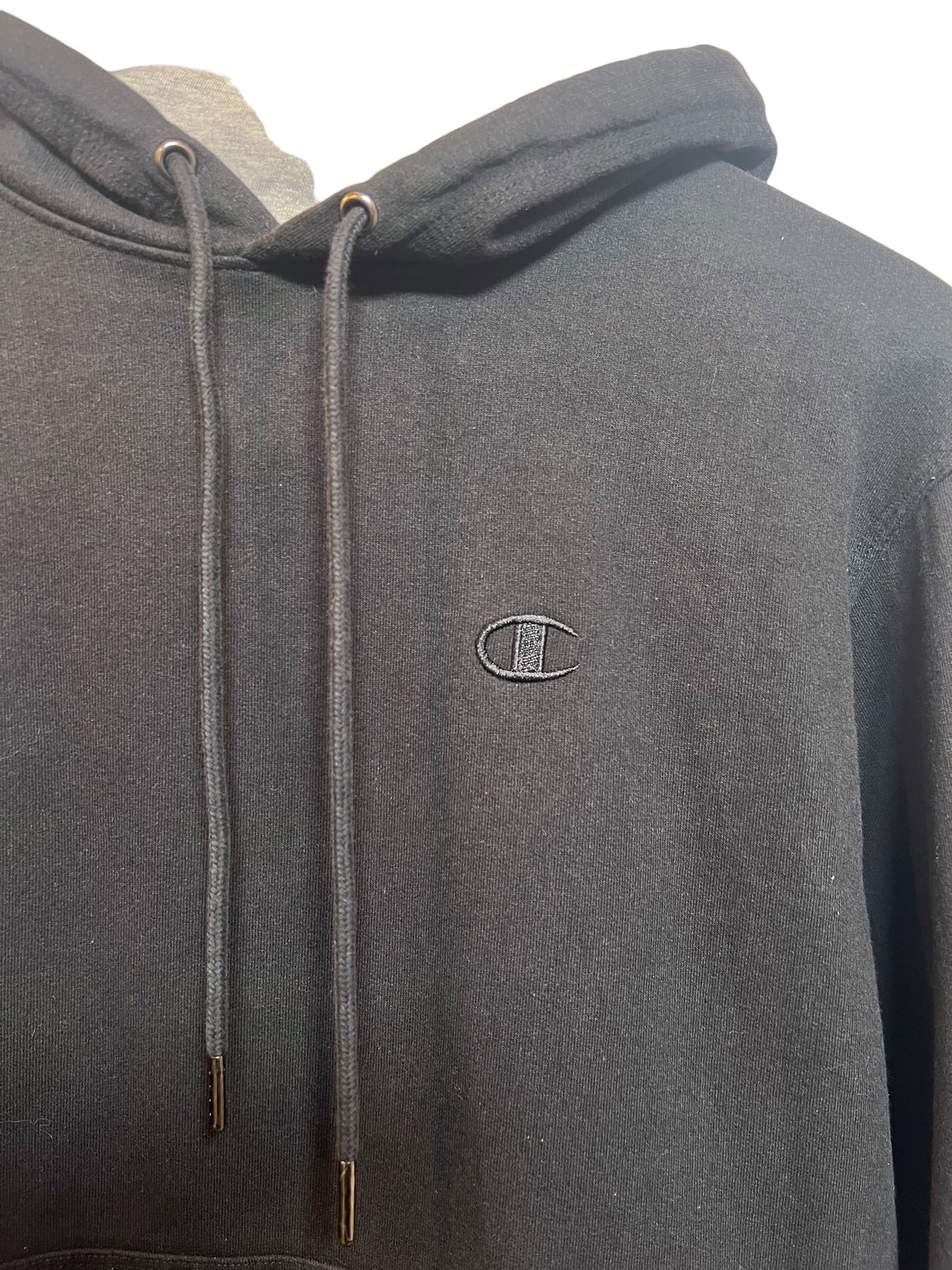 Black Champion Hoodie (Size S)