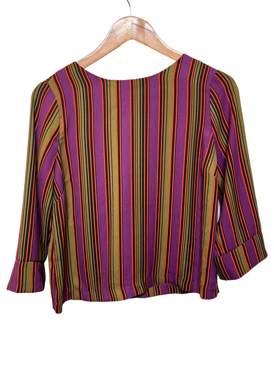 Women’s Striped Long Sleeved Top (Size L)