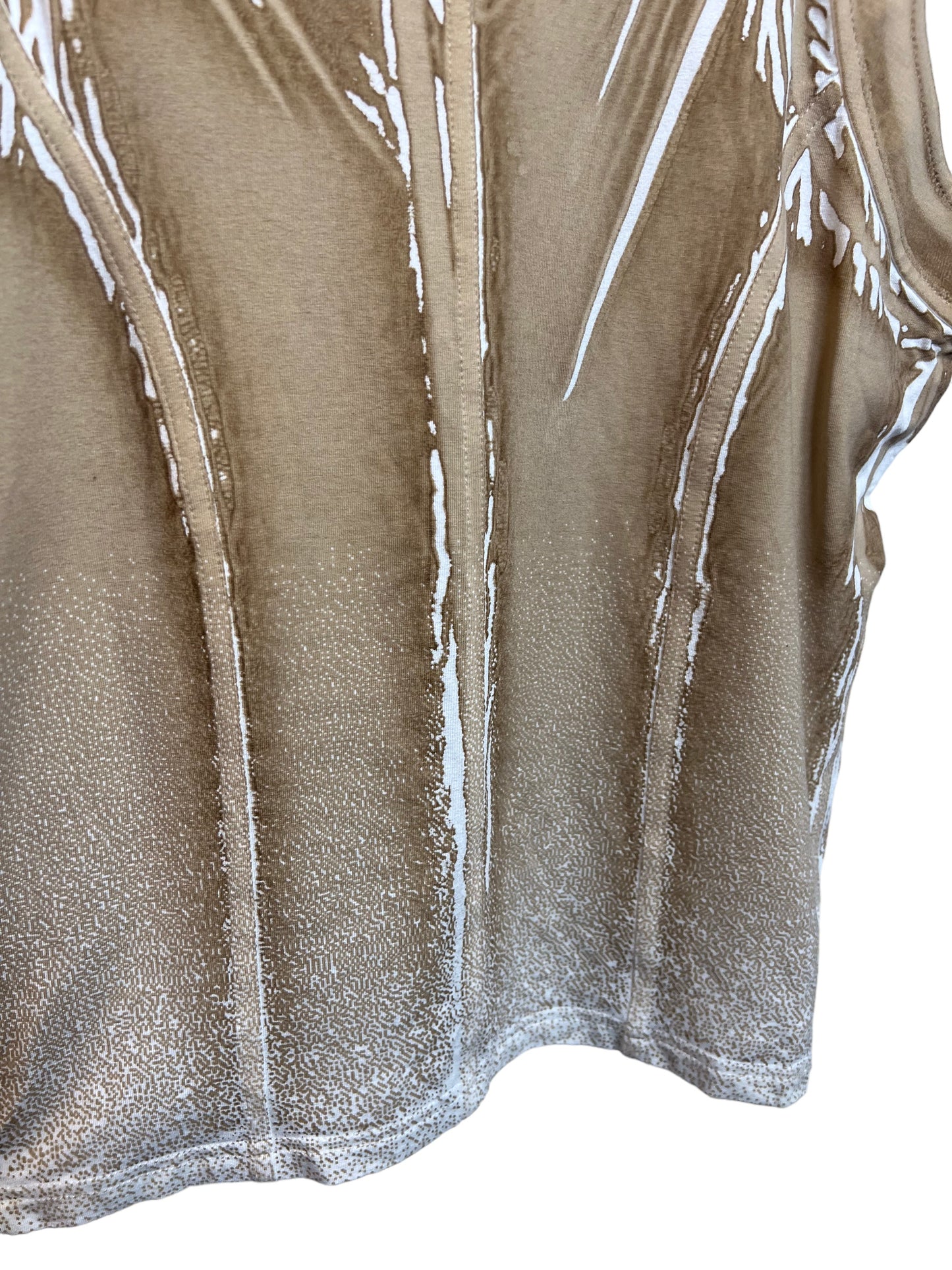 Zucchero Women’s Tan Corset Top (Size M)