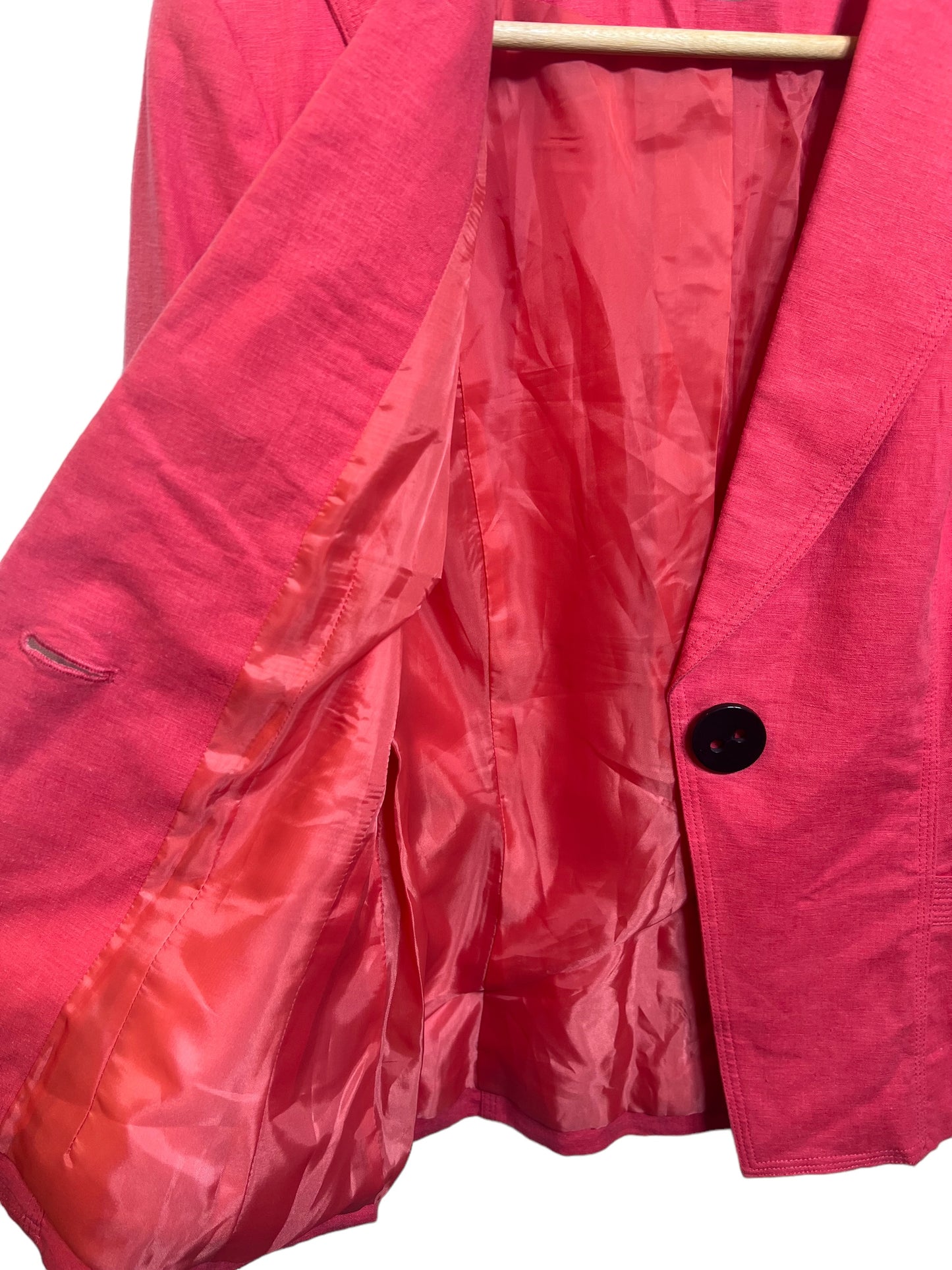 Reflections Women’s Red Blazer (Size L)