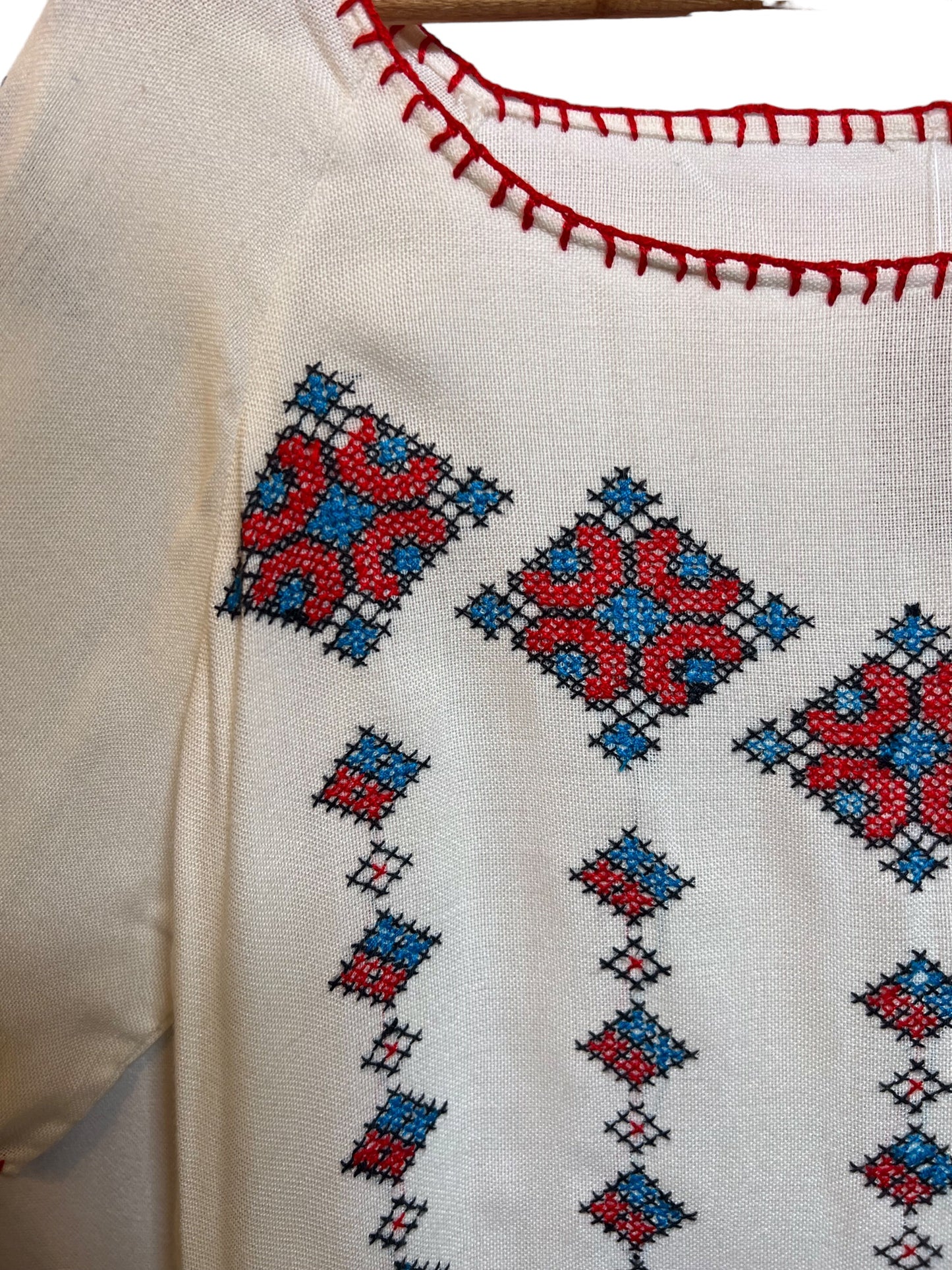 White Hand Made Women's Jumper (Size XL)