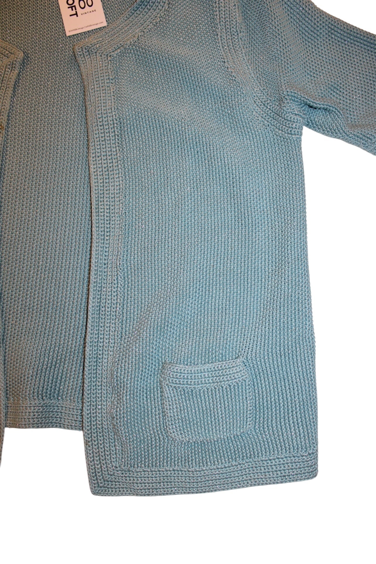 Anne Klein Knitted Womens Cardigan (Size L)