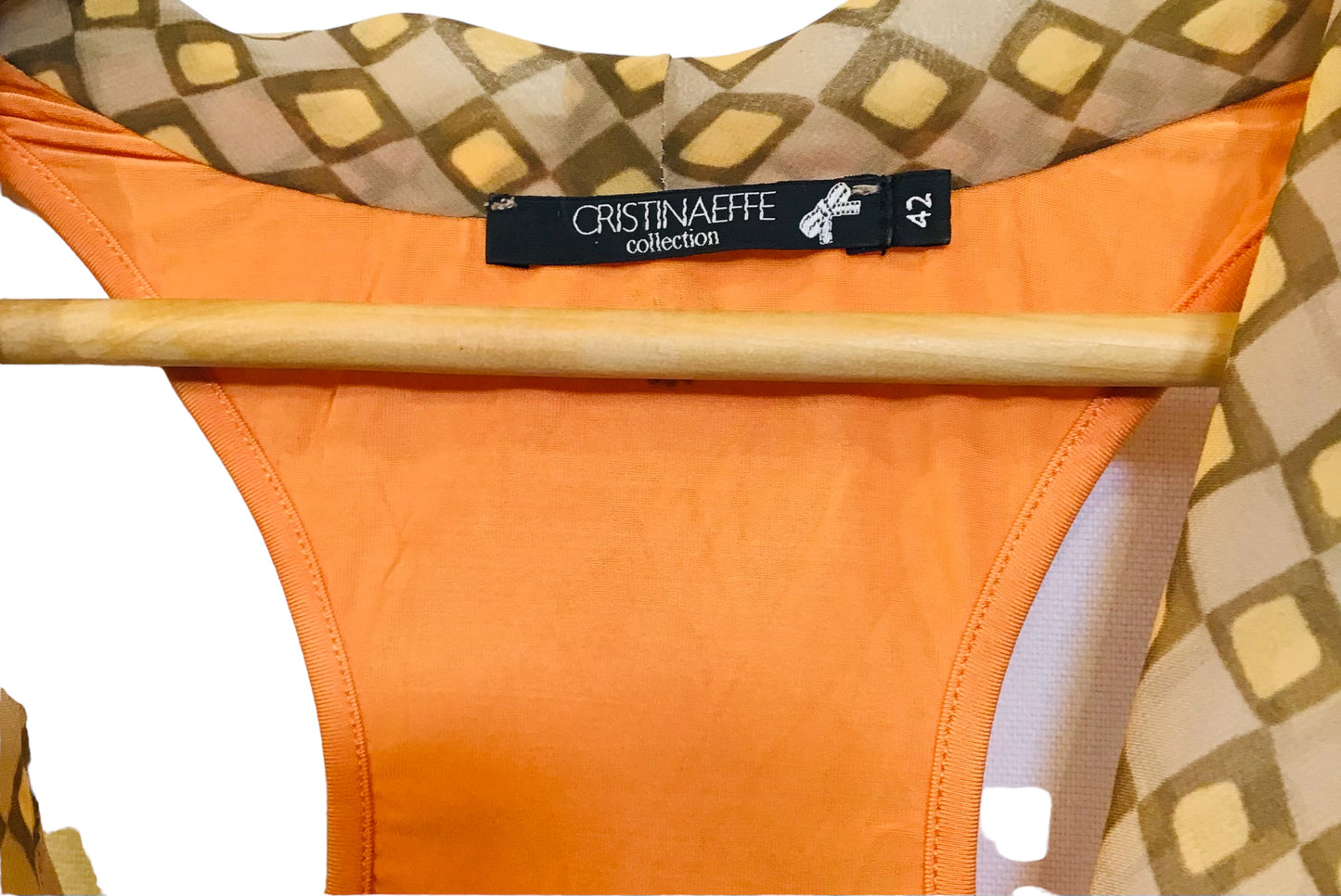 Women’s longline top by Italian designer Christina Effe (size 42, UK size 10)