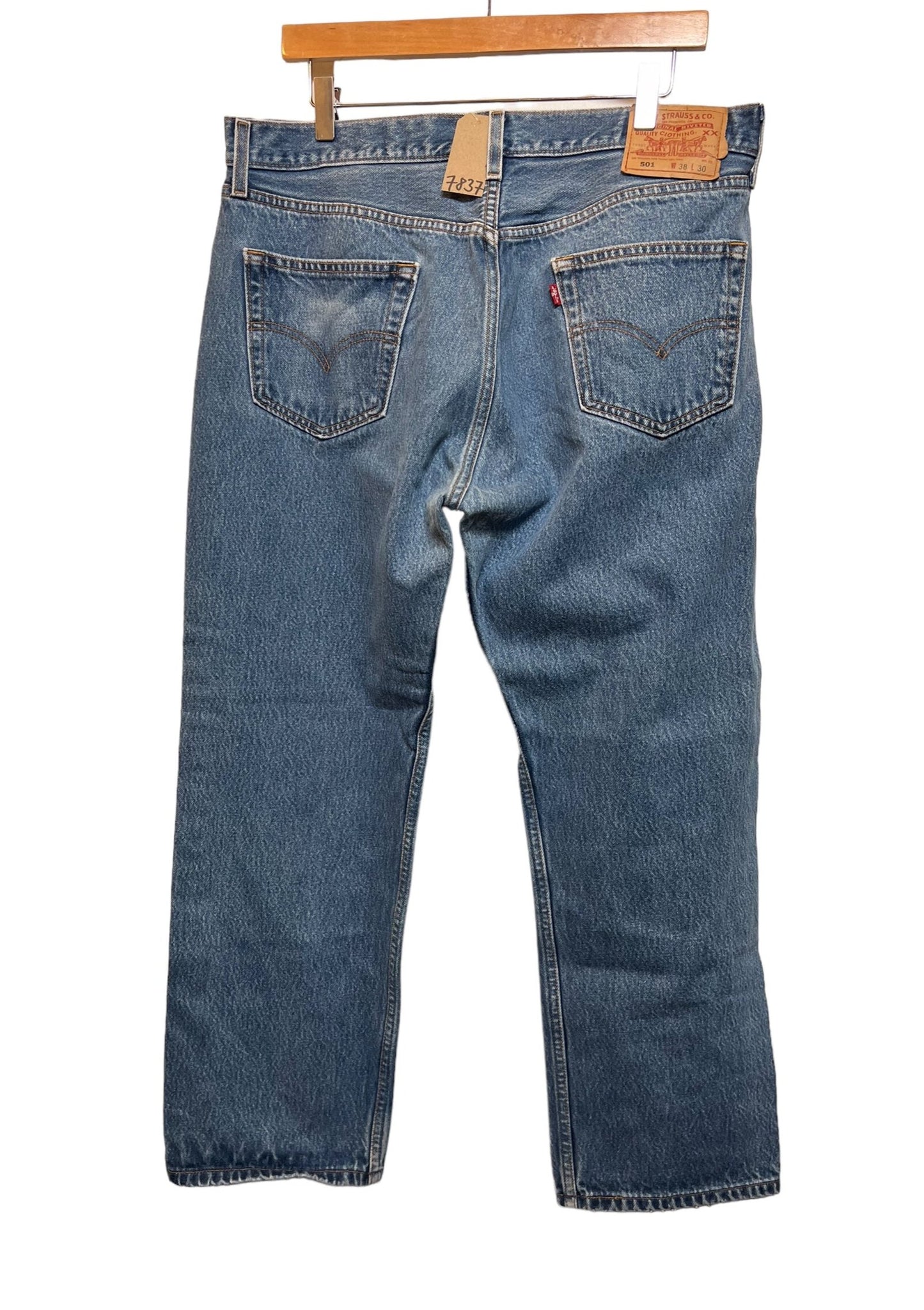 Levi's 501 Blue Wash Jeans (36x30)