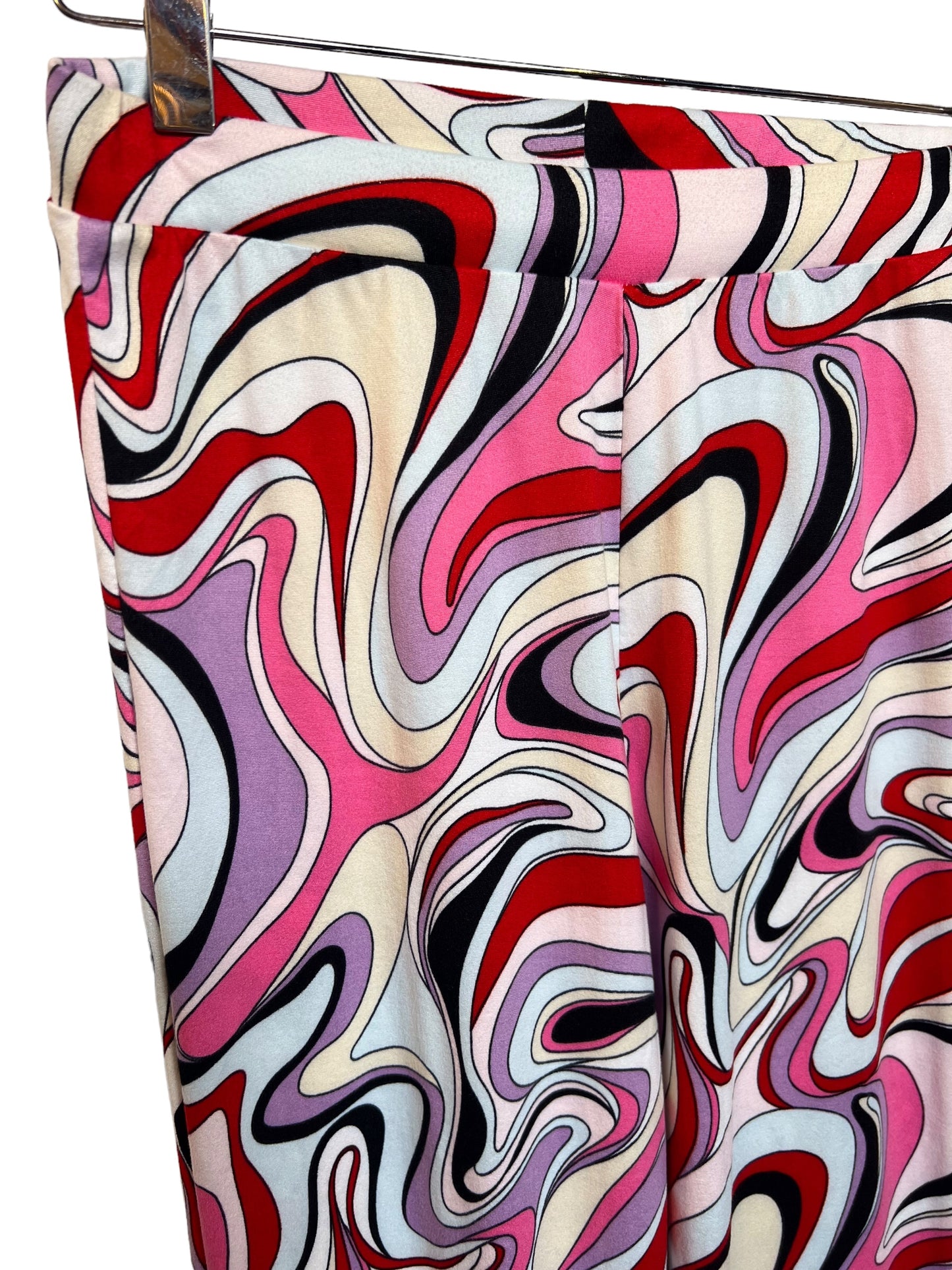 Women’s Disco Elasticated Waist Trousers (Size W28)