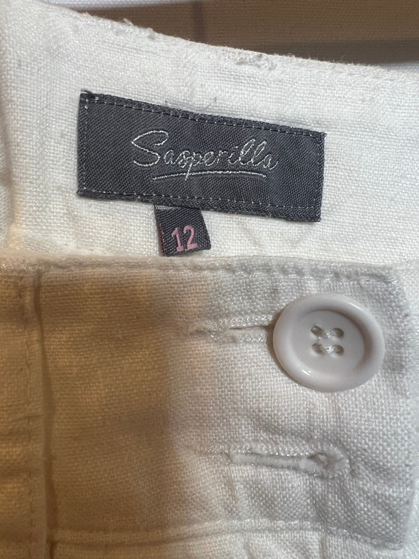 Sasperilla Women's Linen Trousers (Size L)
