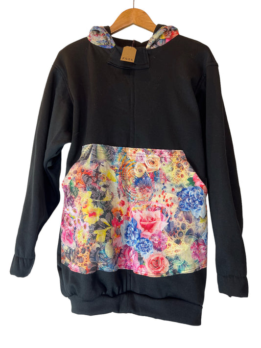 Matsinhe Craft flowered patch hoodie (Size L)