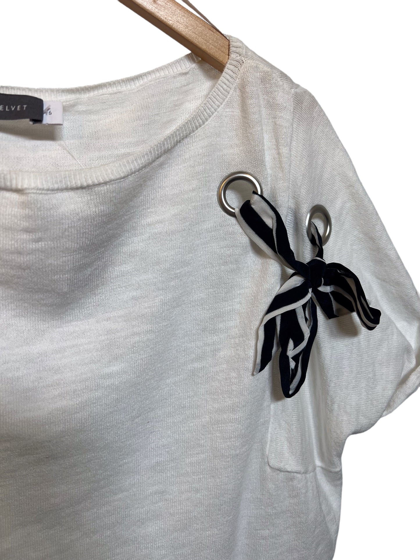 Mint Velvet Womens White Top (Size XL)