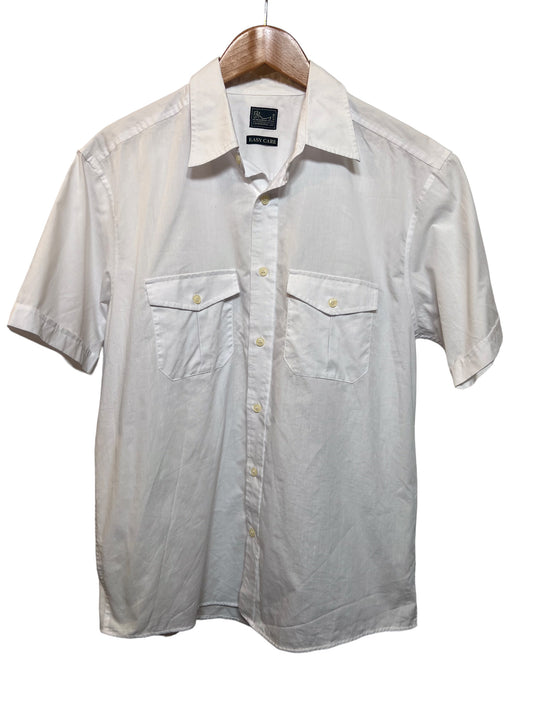 BHS Men’s Short Sleeved White Shirt (Size XXL)
