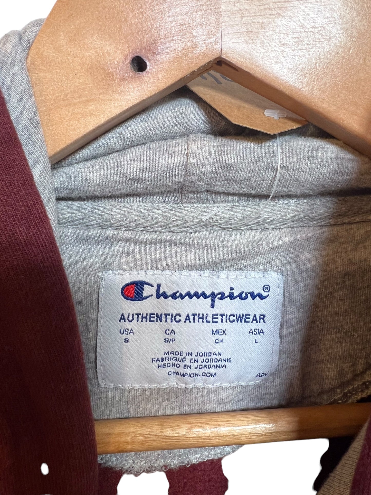 Champion Red Hoodie (Size S)