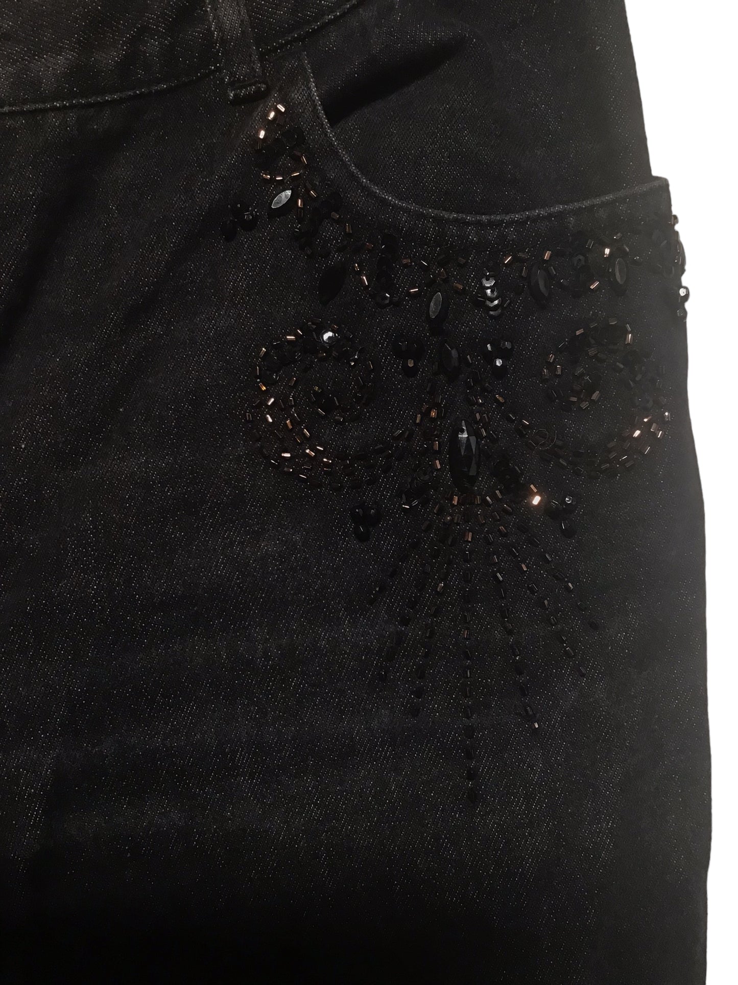 Oasis Black Denim Jeans (30x31)