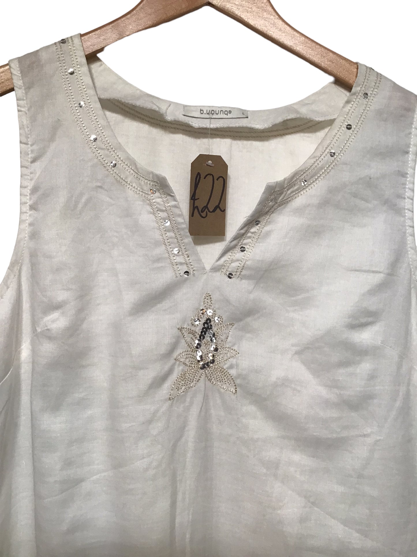 B.Young Sleeveless Top (Size L)