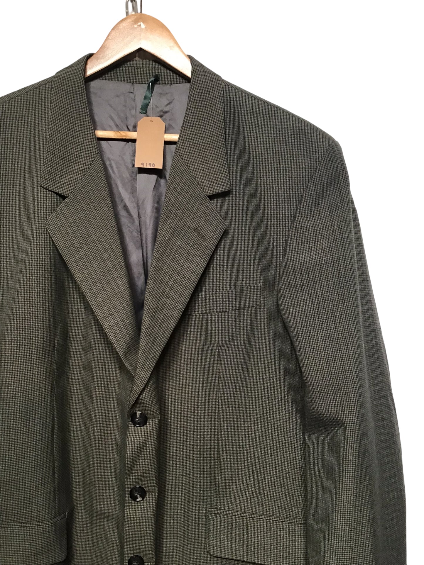 Pierro Cini Checkered Blazer (Size XXL)