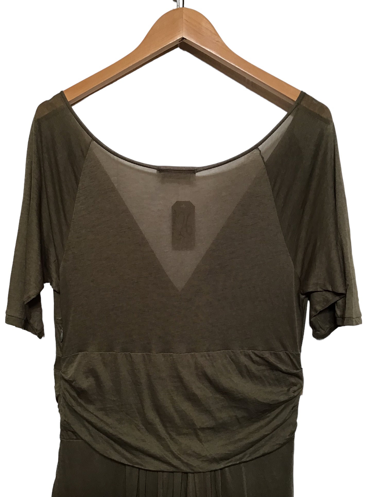 Turnover Khaki Dress (Size XL)