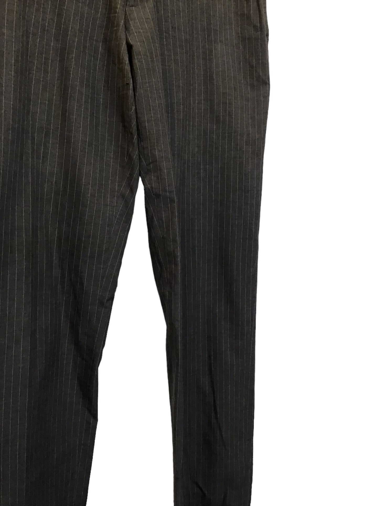 Hugo Boss Pinstriped Suit Trousers (Size XL)