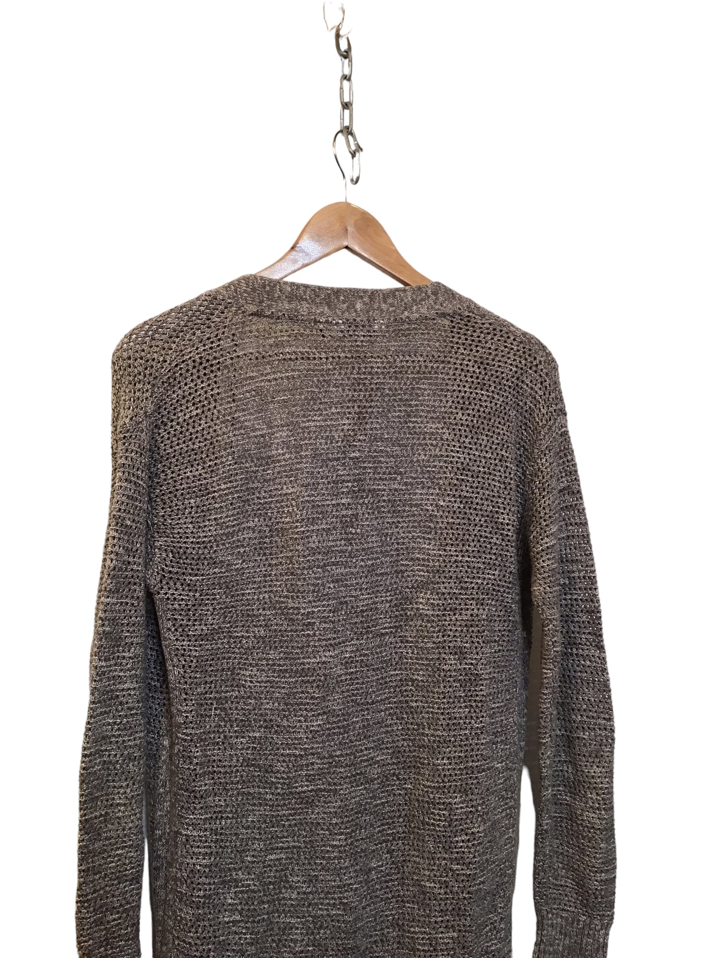 Knitted along Length Cardigan (Size S)