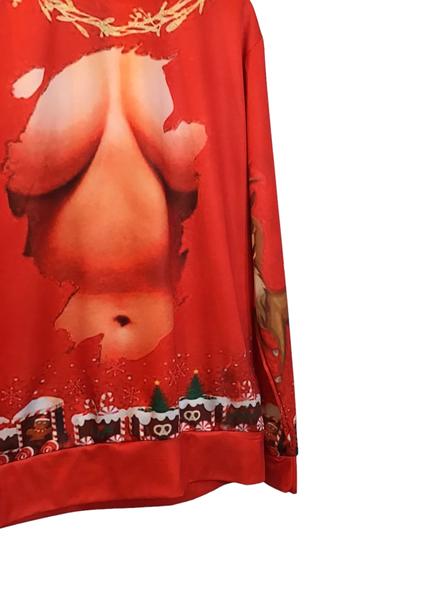 Red Christmas Sweater (Size L)