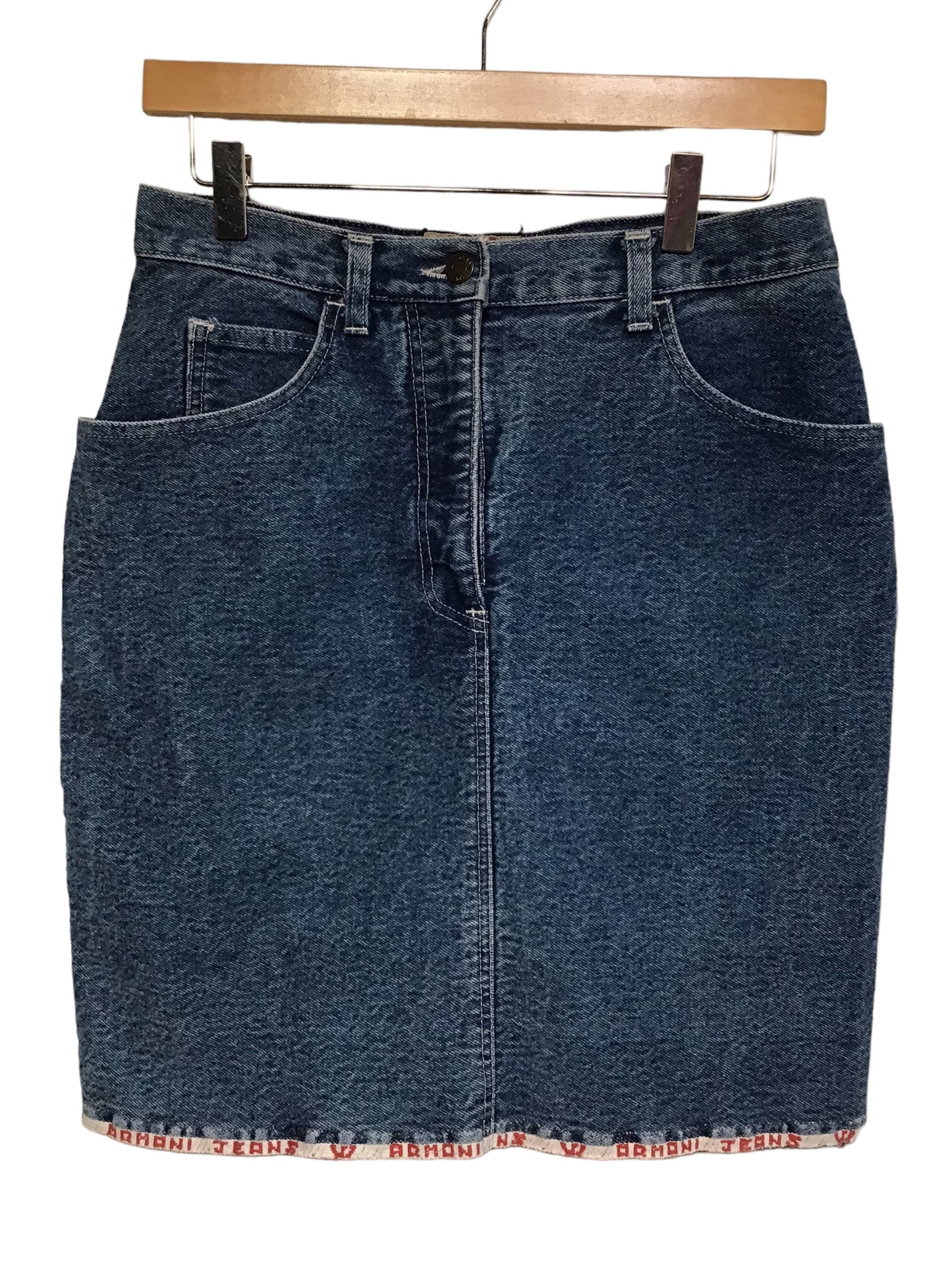 Armani Jeans Denim Skirt (Size L)