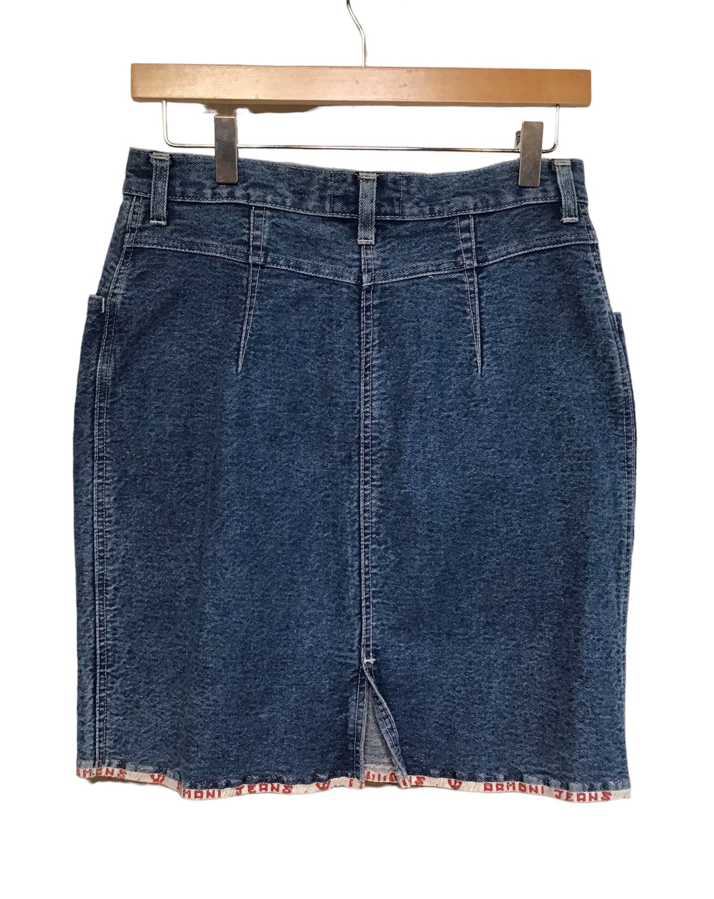 Armani Jeans Denim Skirt (Size L)