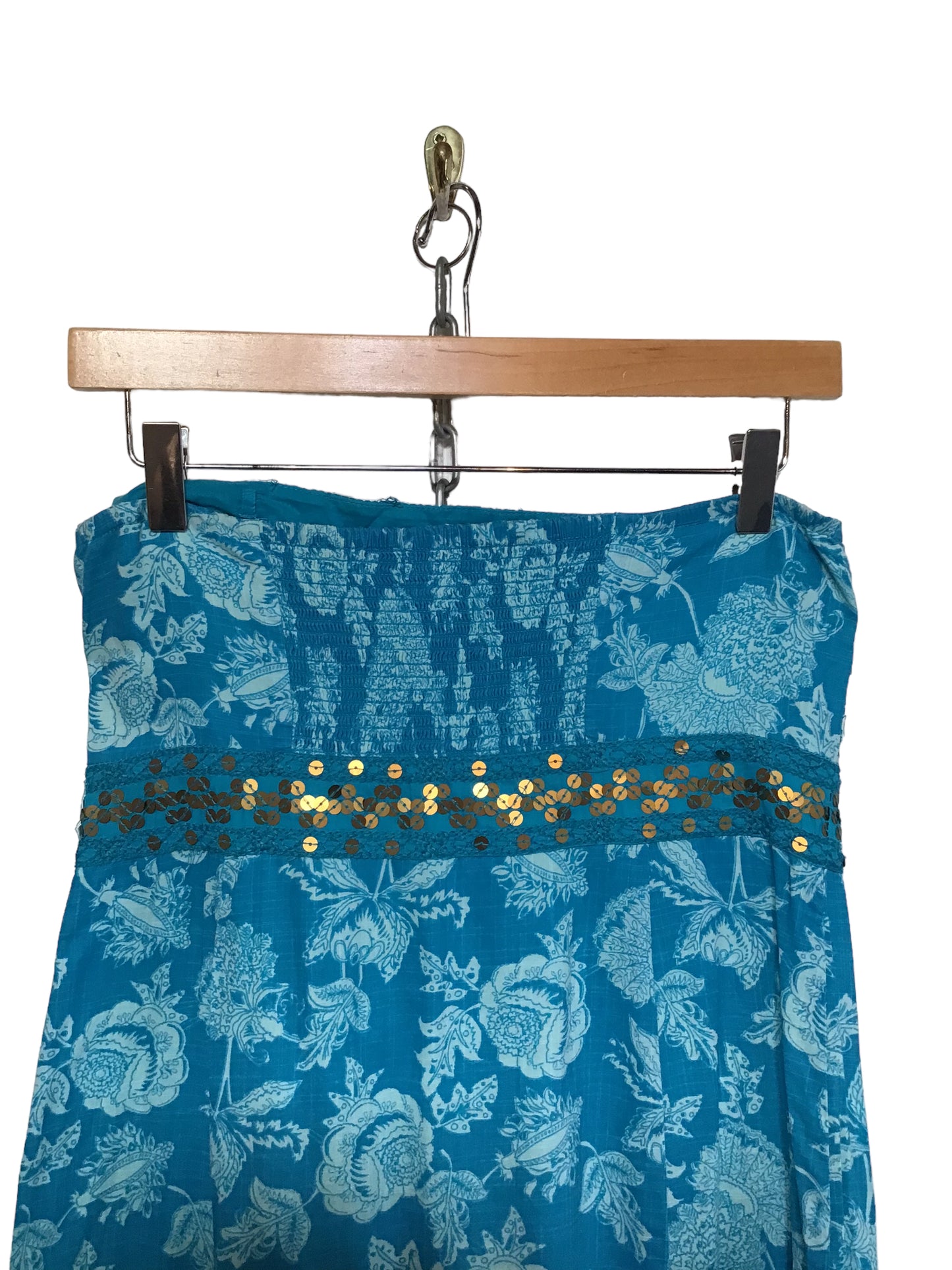 Monsoon Bandeau Dress (Size L)