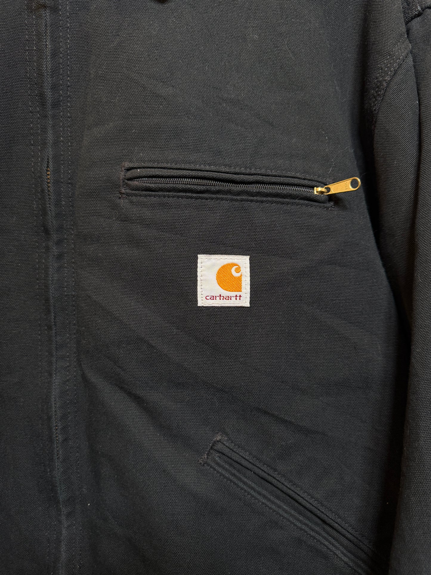 Carhartt Mens Black Workwear Jacket (Size XL)