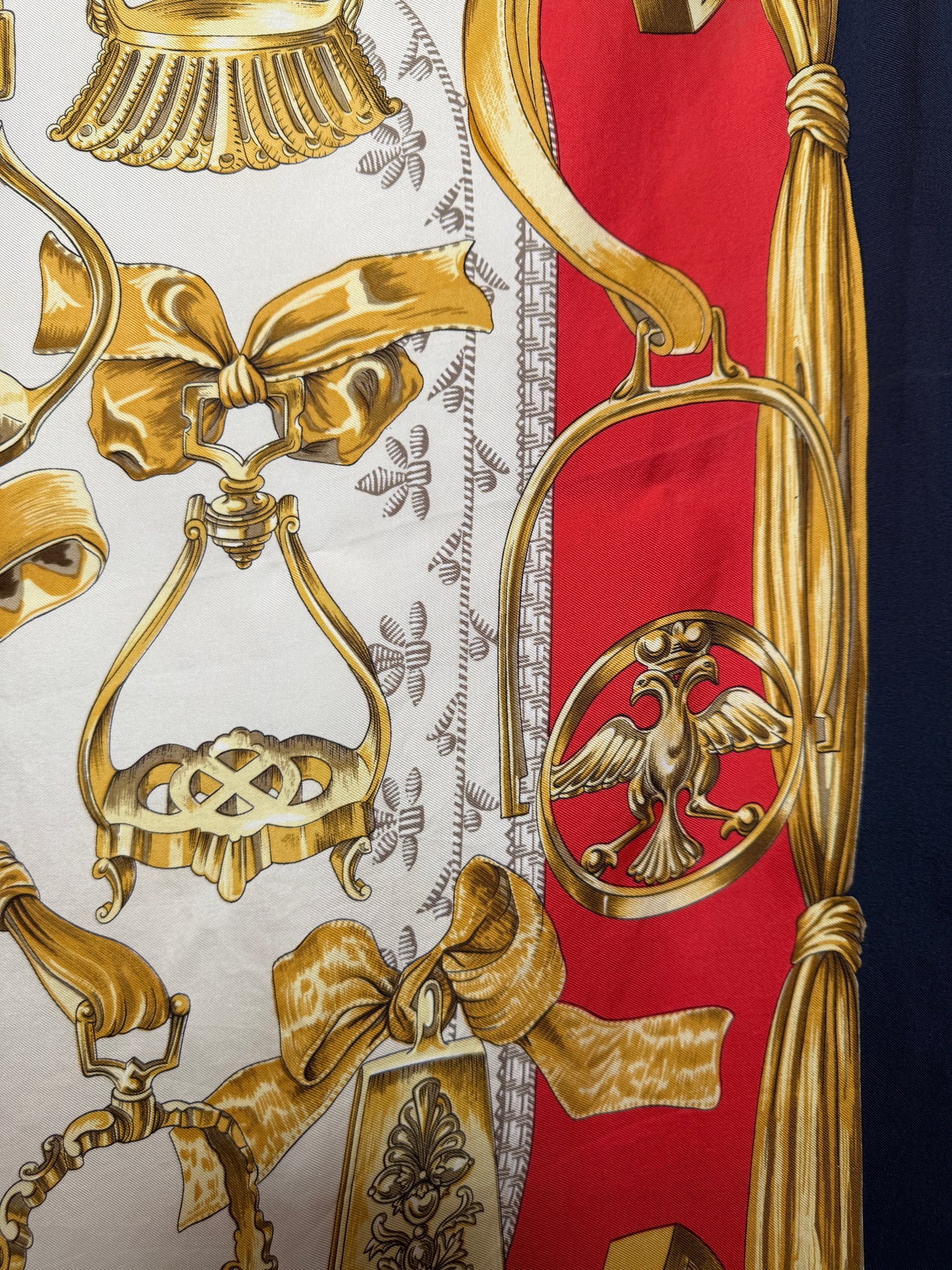 Hermes Silk Etriers Scarf