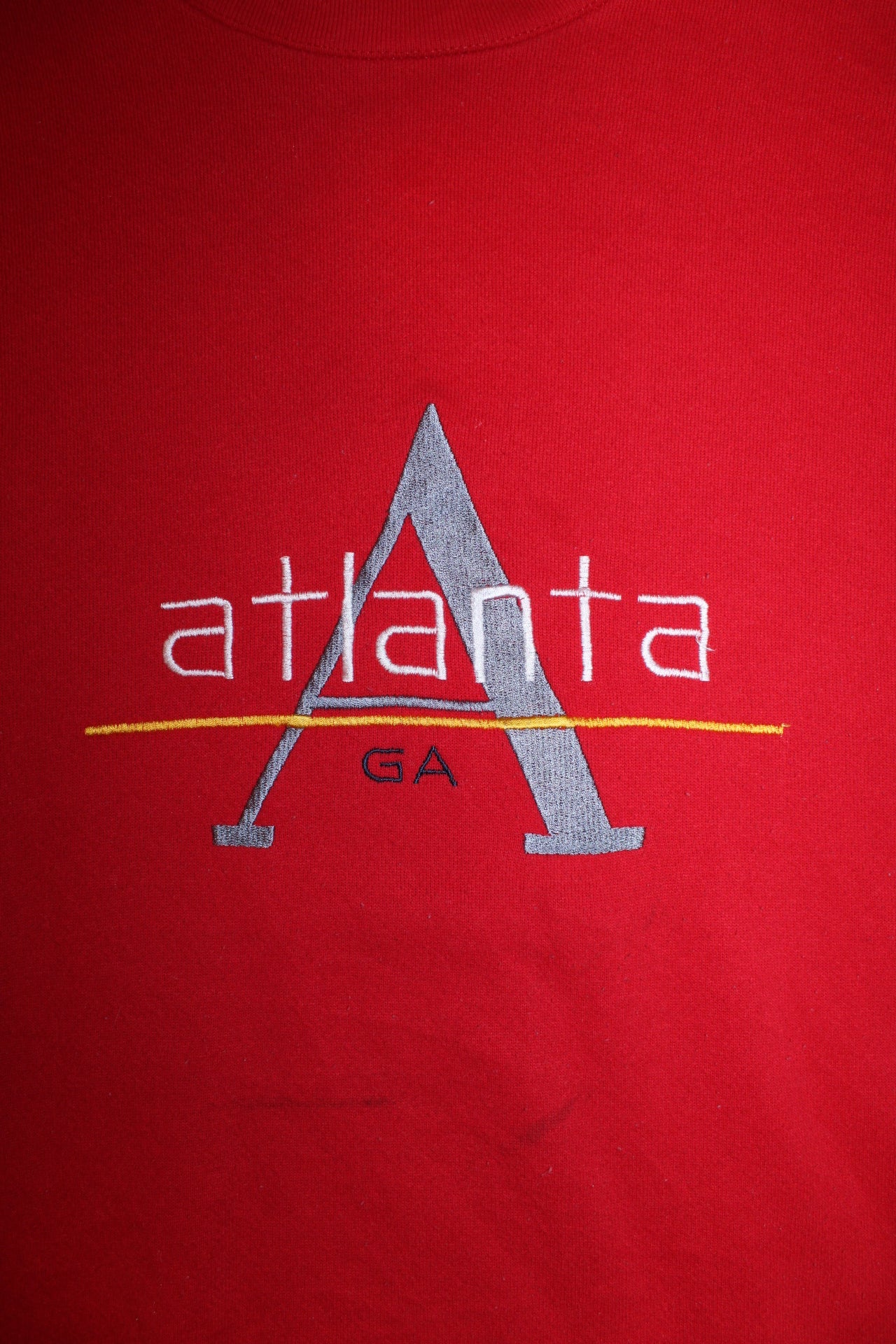 Atlanta GA Mens Red Sweatshirt (Size XL)