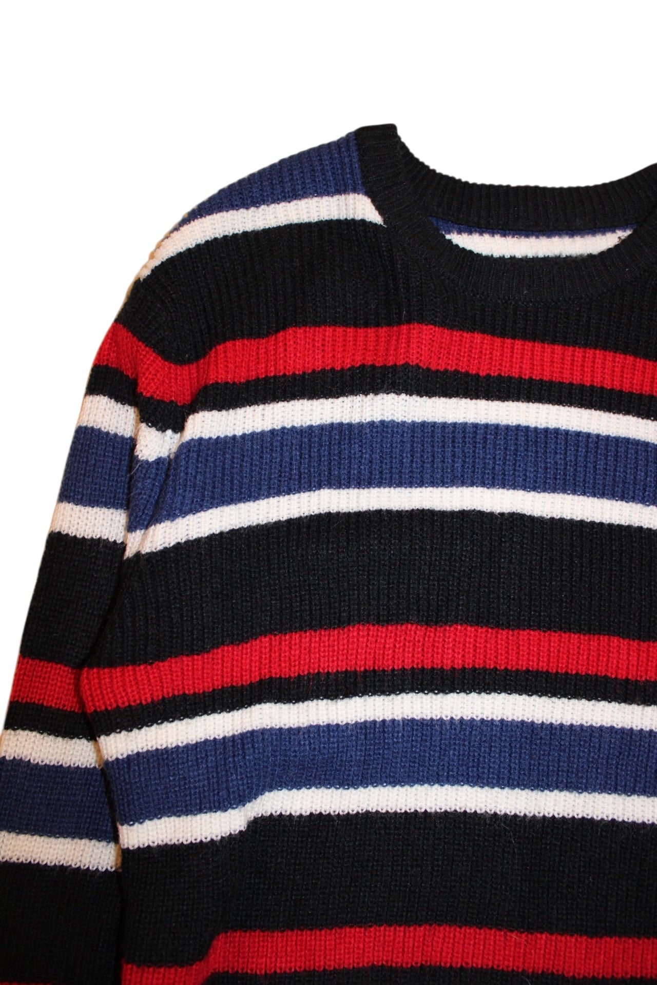 Striped Knitted Jumper (Size M)