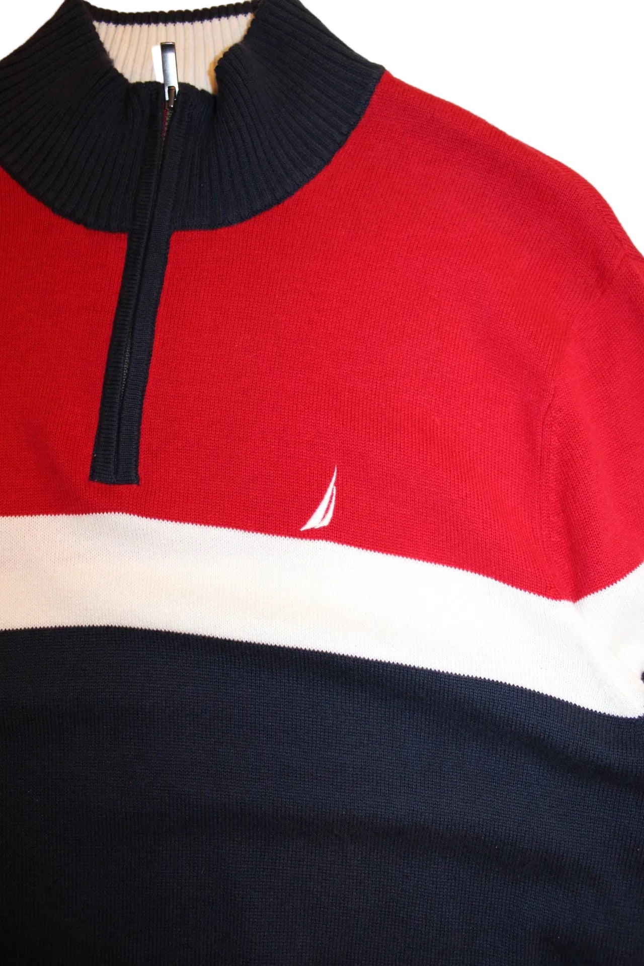 Nautica Quarter Zip (Size L)