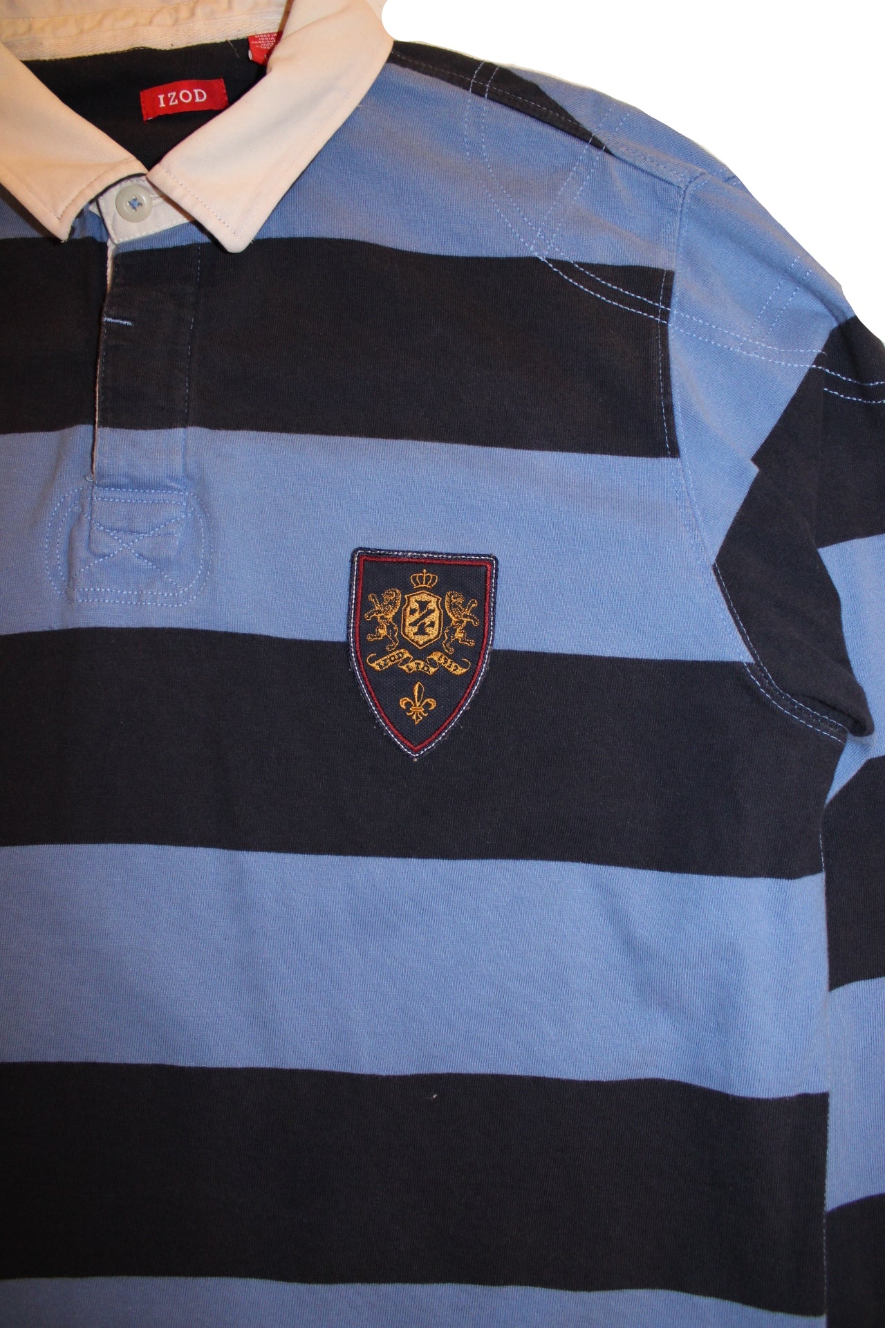 Izod Rugby Polo Shirt (Size L)